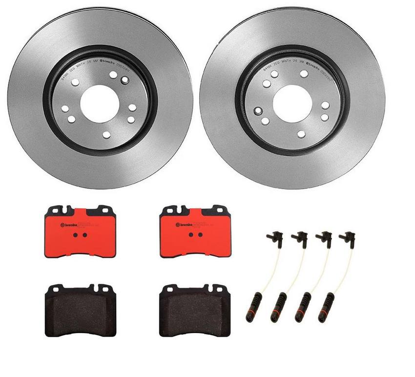 Brembo Brake Pads and Rotors Kit - Front (320mm) (Ceramic)